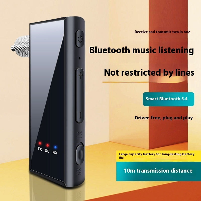 35mm Bluetooth Adapter Car Bluetooth 54 Two-in-one Audio Receiver And Transmitter