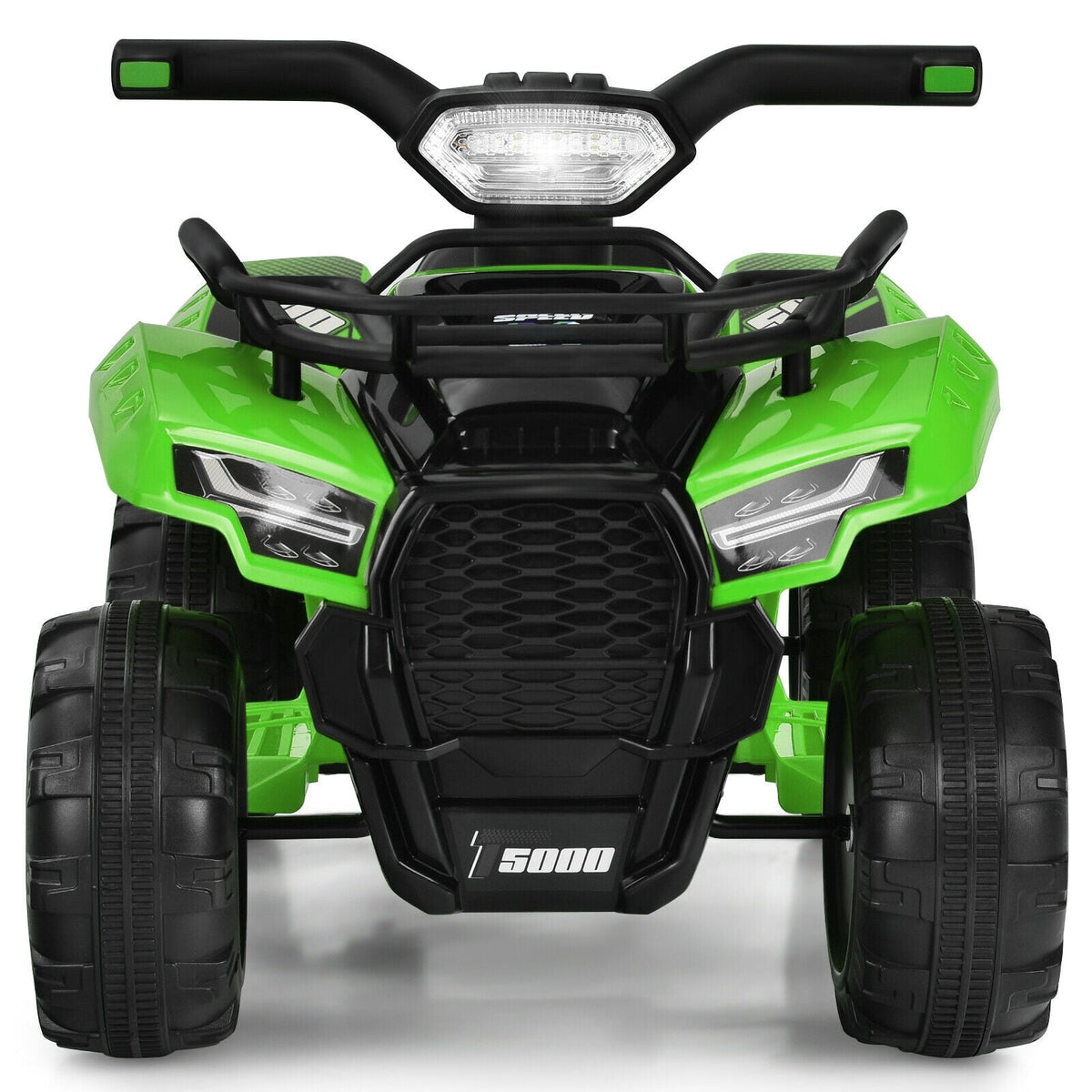 Coche eléctrico montable de 6 V ATV Quad para niños con luz LED y MP3
