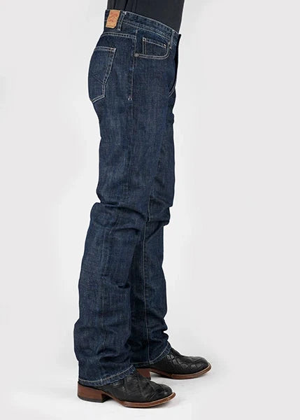 Stetson 1210 Straight Leg (Dark Wash) - Men's Jeans