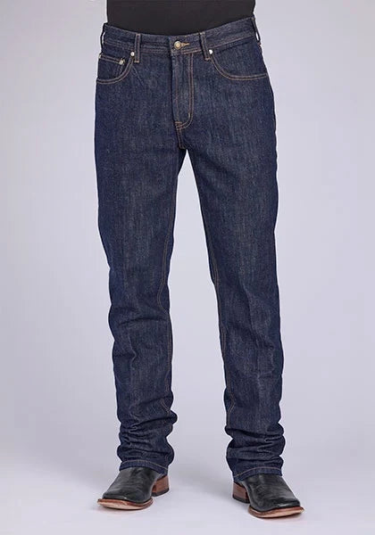 Stetson 1210 Straight Fit (Dark Wash) - Men's Jeans