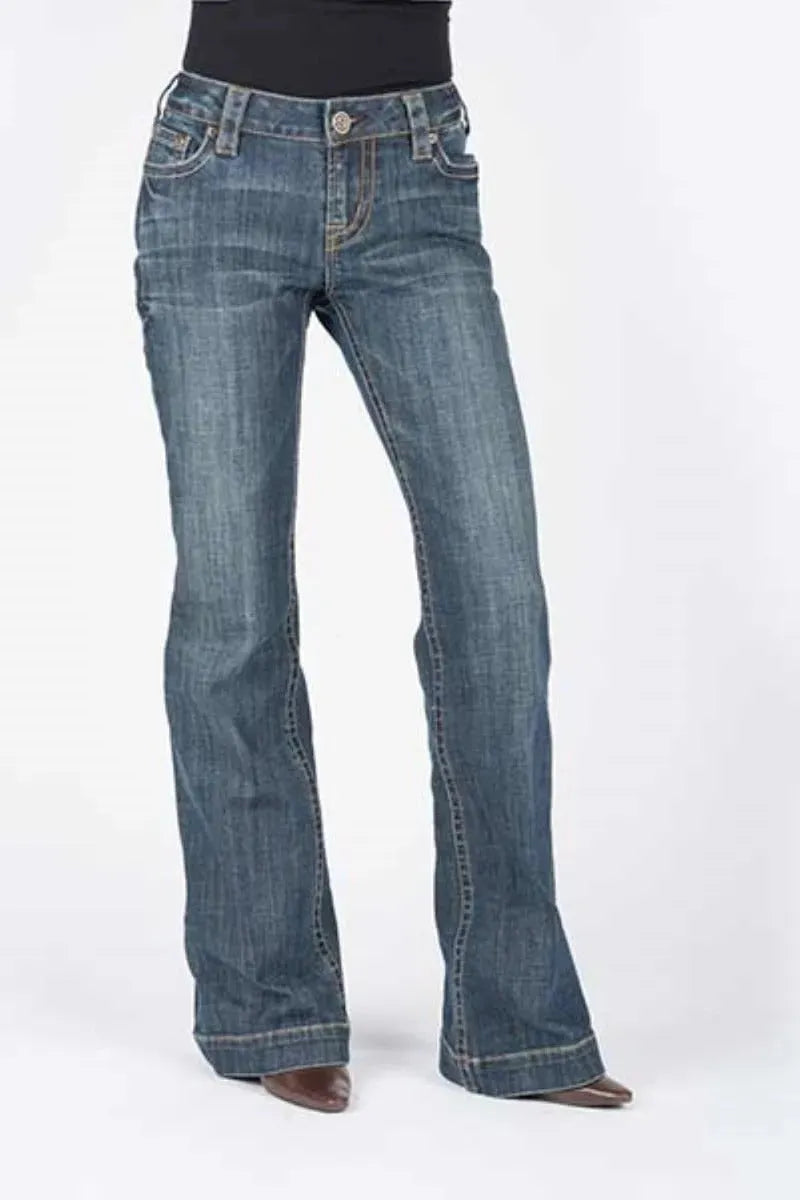 Stetson 214 City Trouser Jeans (Medium Wash) - Women's Jeans