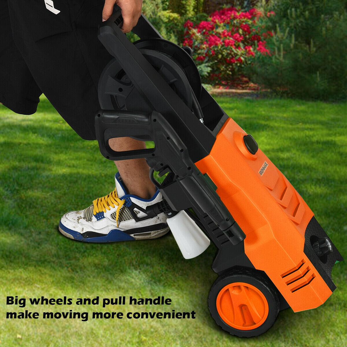 3500PSI Electric Pressure Washer with Wheels