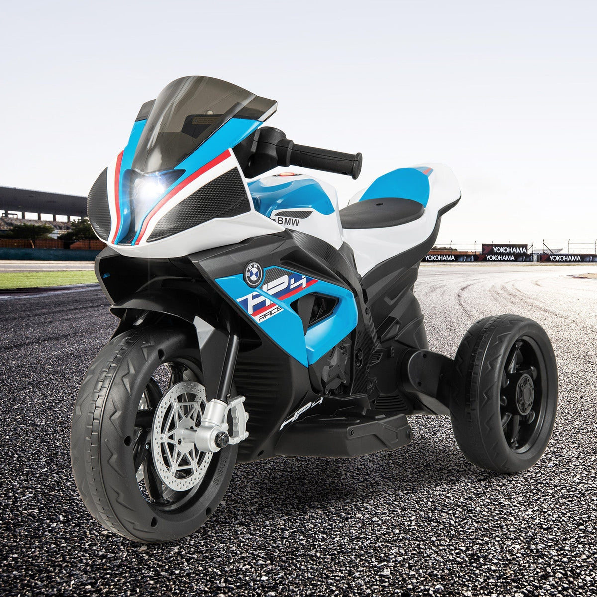 Moto de juguete eléctrica de 12 V BMW con licencia para niños de 37 a 96 meses