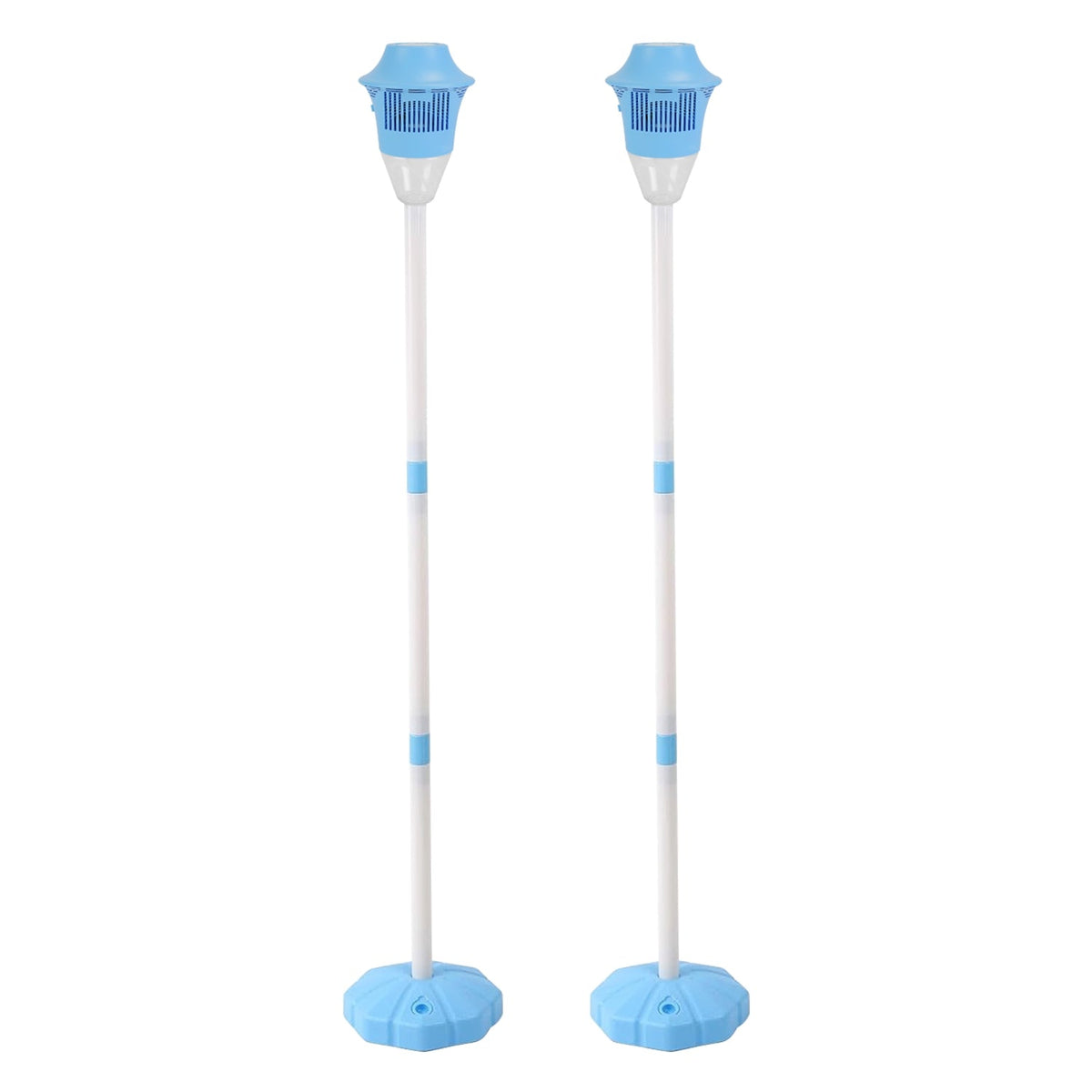 3-in-1 Standing Bubble Machine with Lights and Music
