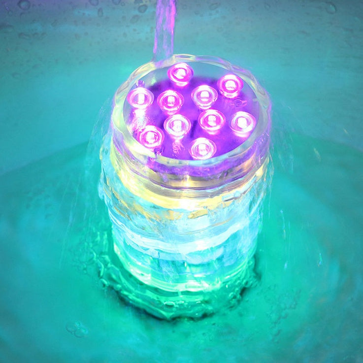 LED Remote Control Diving Light Waterproof Candle Light
