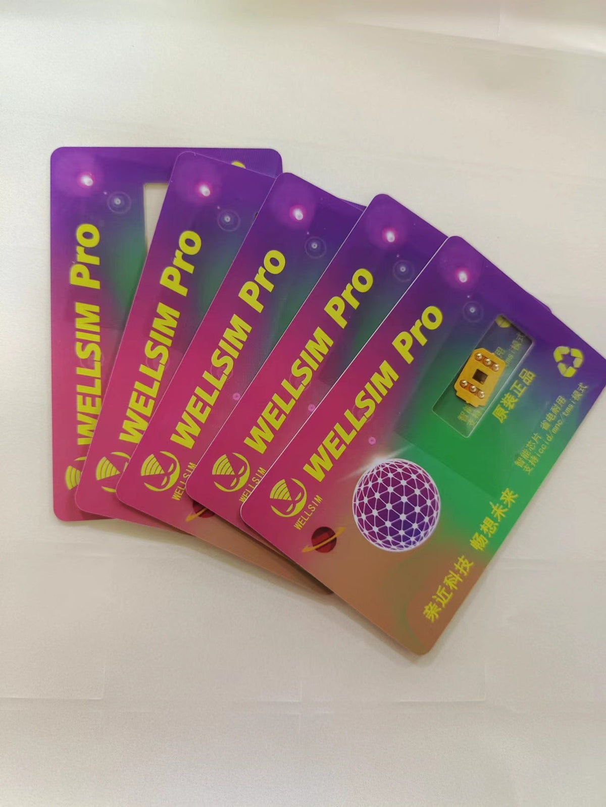 WELLSIM Unlock Card Sticker For 6S SE 7 8 X XR XSM 11 12PM 13 14PM