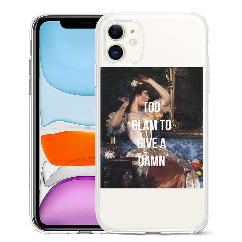 Compatible with Apple, Compatible with Apple , Suitable For Iphone12 Cross-Border Van Gogh Apple Xs Art Student Art Oil Painting Mobile Phone Case Art Phone Case