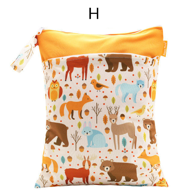 Baby Waterproof And Reusable Diaper Storage Bag