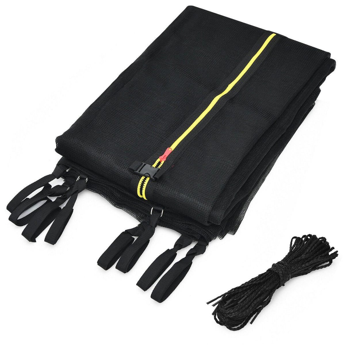 15/16 Feet Trampoline Replacement Safety Net with Adjustable Straps