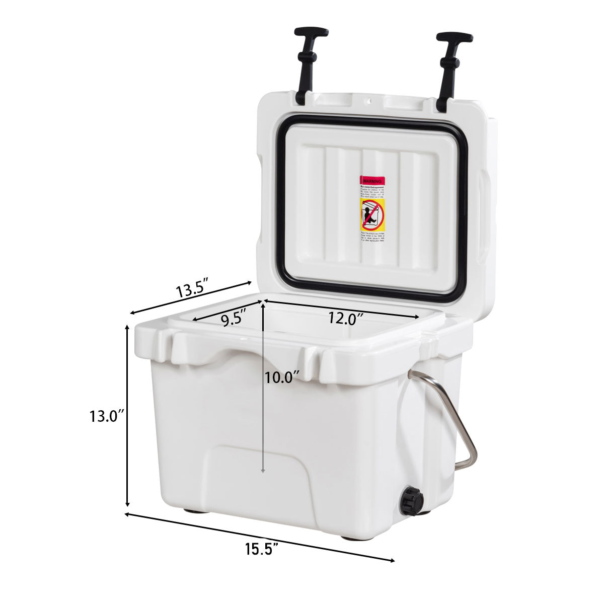 16 Quart 24-Can Capacity