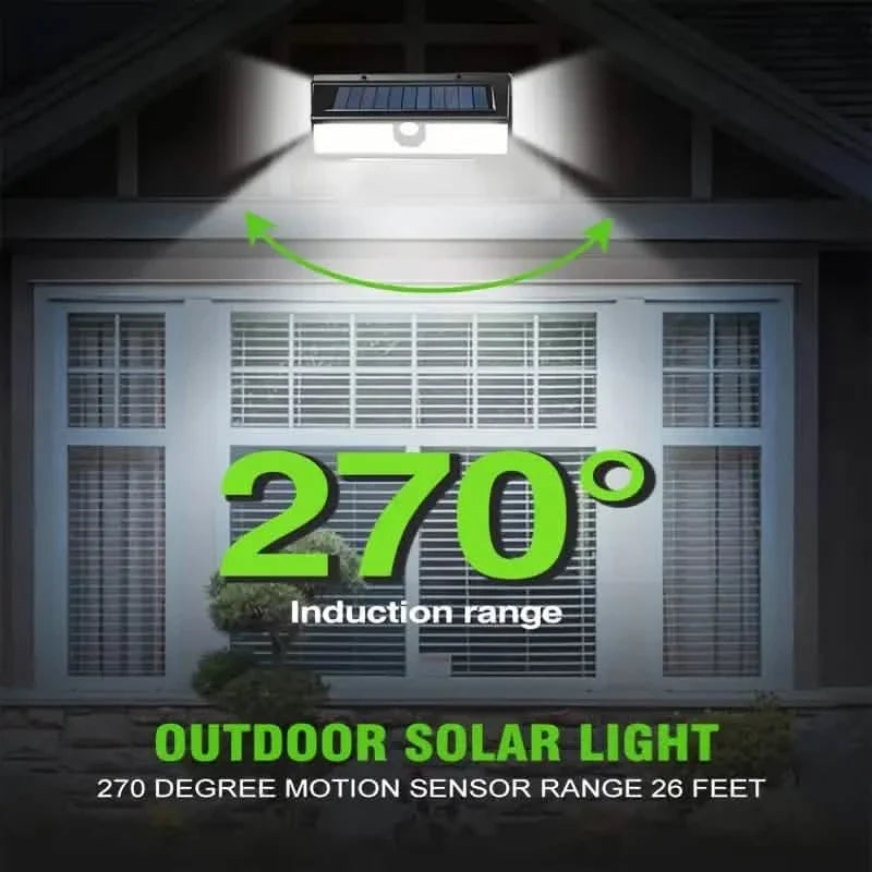 190 LED Upgrading Solar Light Wall