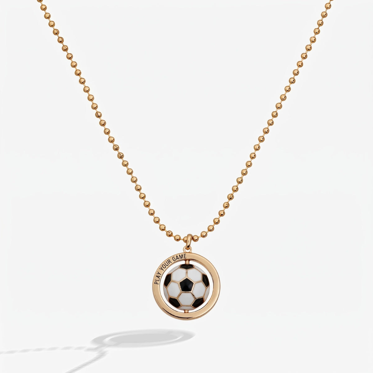 Football And Tennis Pendant Necklace For Women
