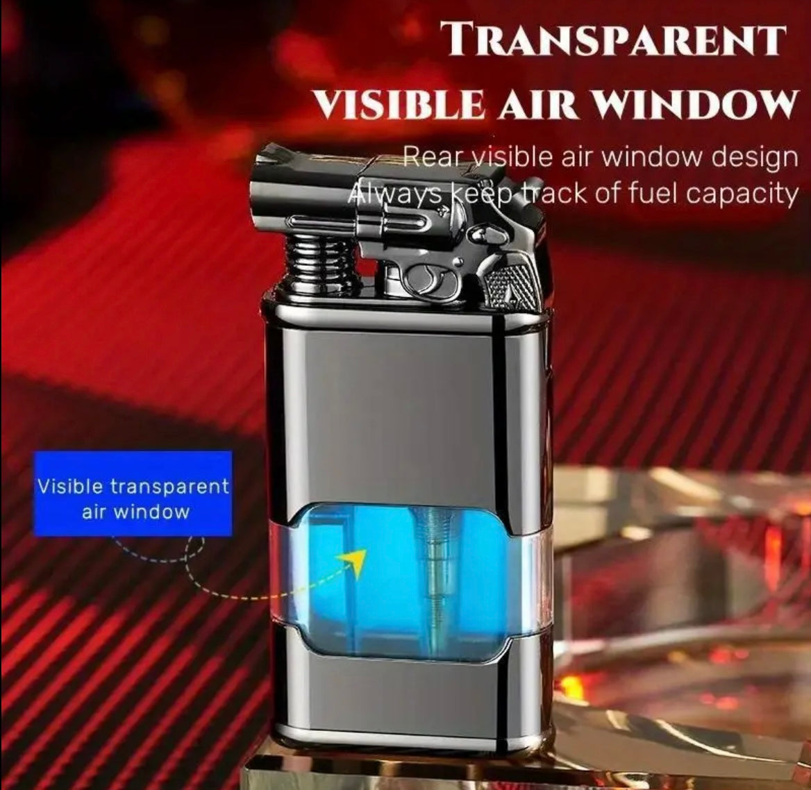 Custom Dual Watch & Lighter