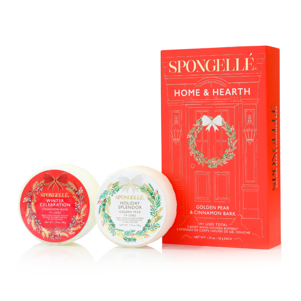 Home & Hearth | Set de regalo de corona navideña