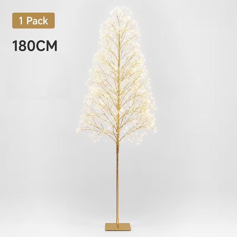 70.9-Inch Lighted Decorative Tree Lamp with 1600 Warm White LEDs