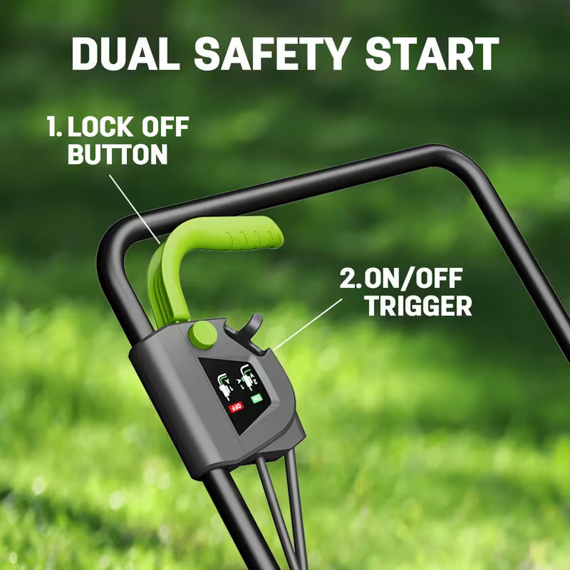 13-Inch 11 Amp Corded Electric Push Lawn Mower