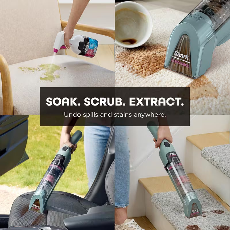 Cordless Portable Spot and Stain Cleaner with Storage Caddy HX101