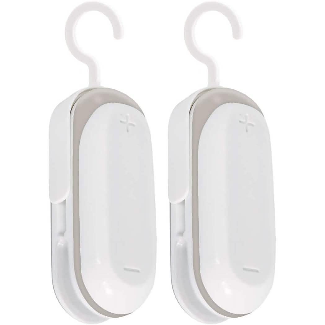 Paquete de 2: sellador de bolsas mini Mempedont, sellador térmico para bolsas de plástico