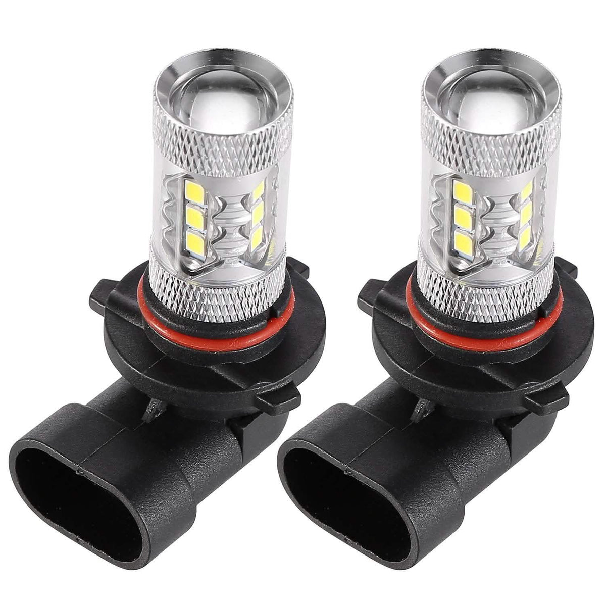 2-Piece: 980LM 80W 9006 HB4 LED Fog DRL Light Bulb