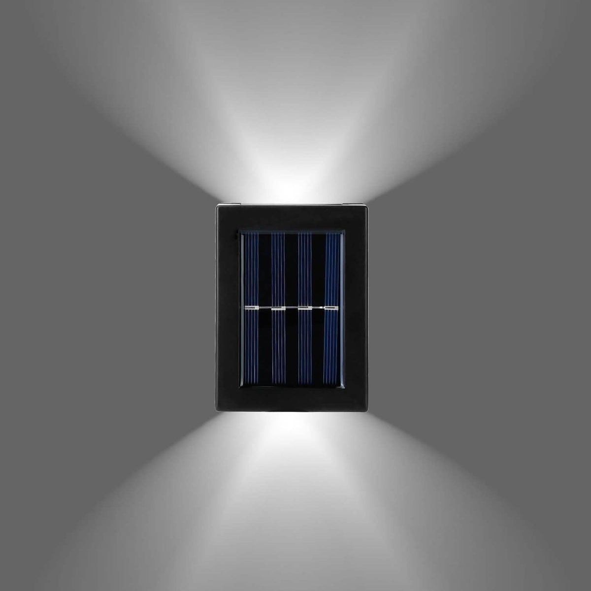 2-Piece: Solar Deck Outdoor Lights