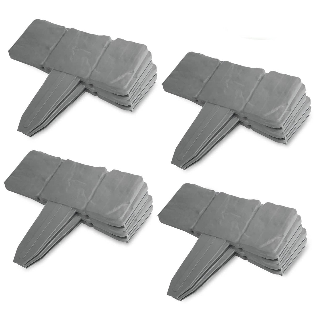 20-Pieces: Plastic Cobbled Stone Effect