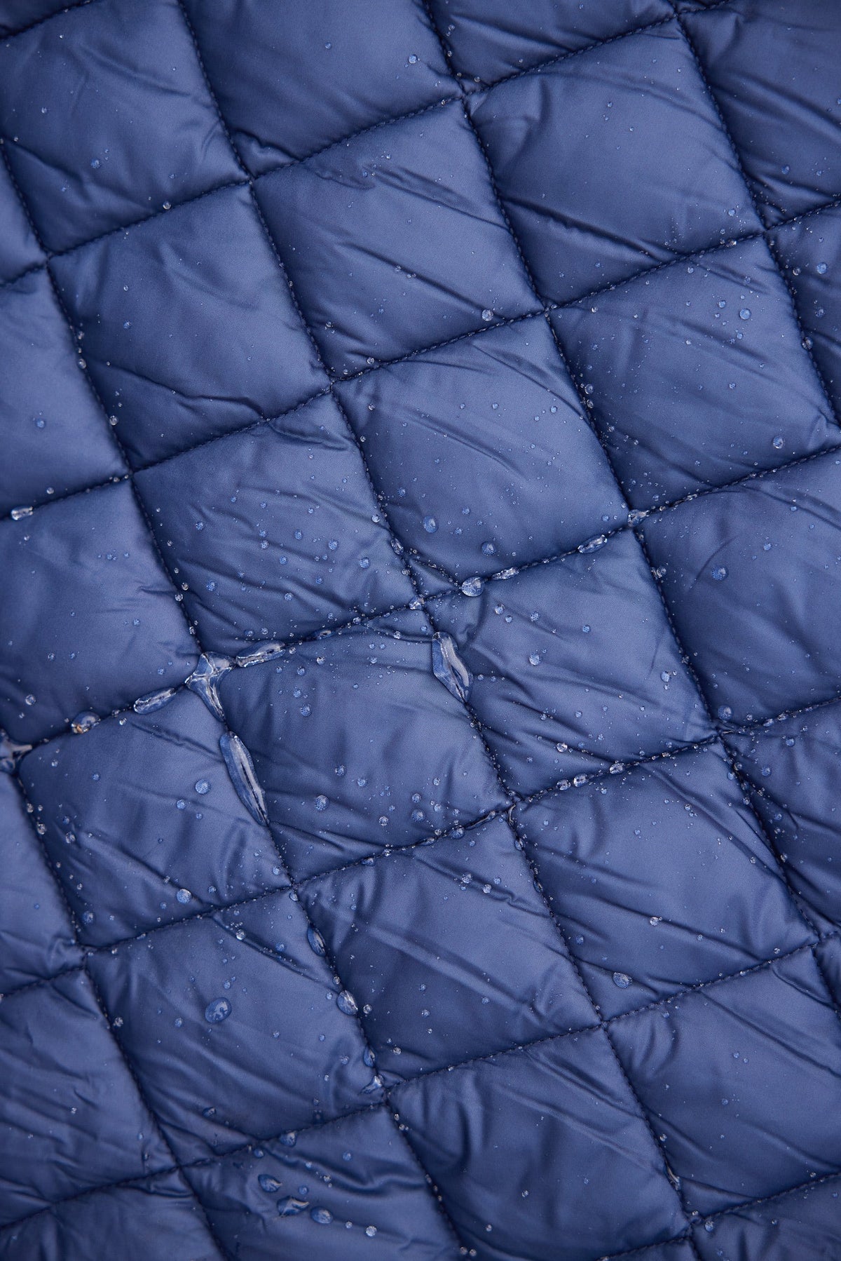 Beach Day on Navy Puffer Blanket