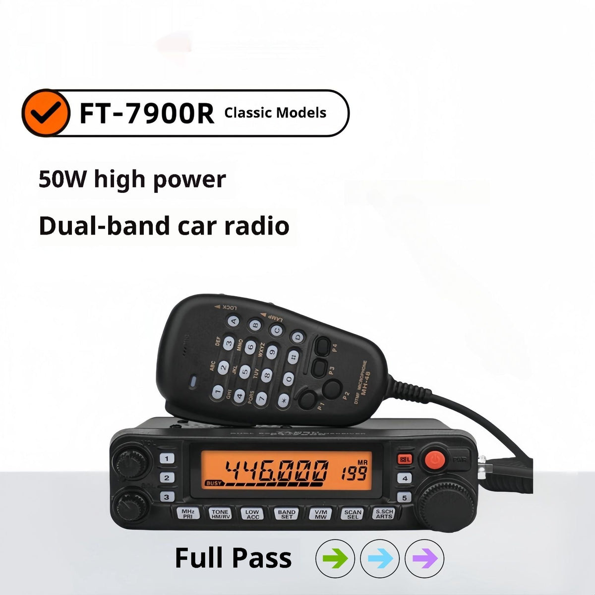 High-power Radio Car Interphone Self-driving Tour