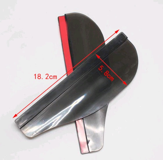 Car Rearview Mirror Rain Protection Eyebrows 2-piece Set