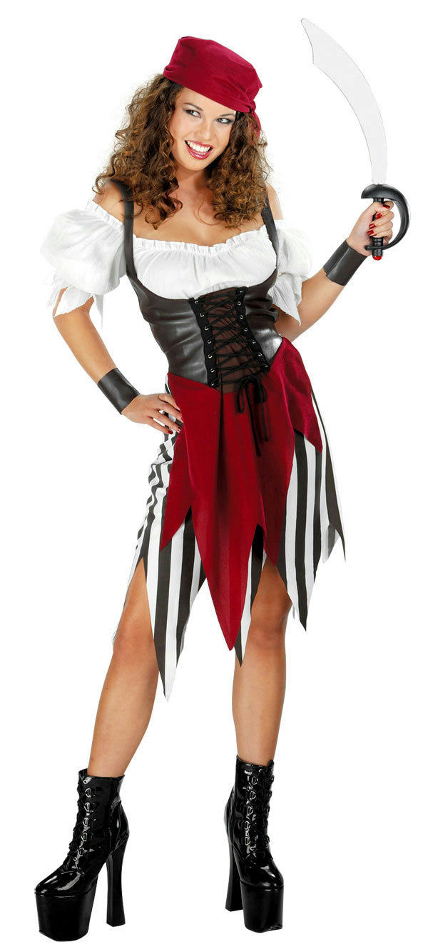 Disguise Adult Deck Hand Darling Women's Pirate Costume 12-14