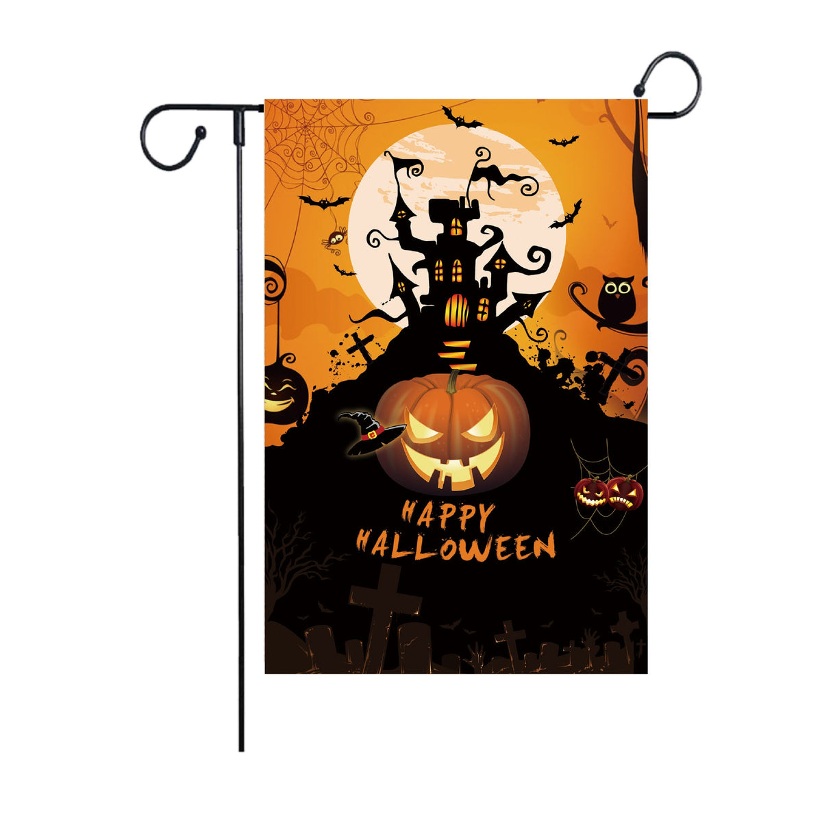 Halloween  Flag Holiday Garden Decoration