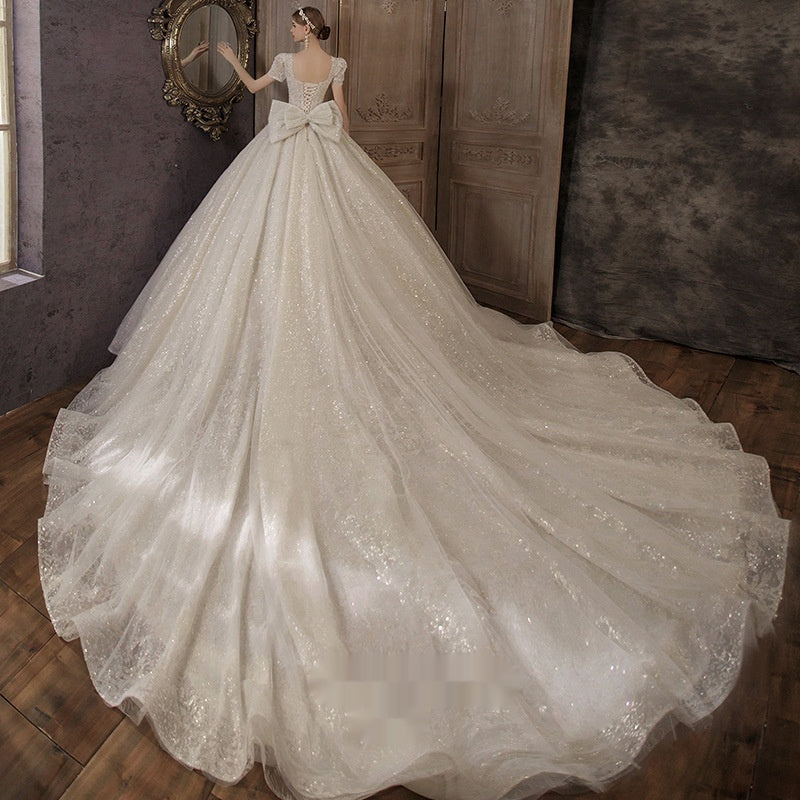 Temperament Bride Retro Super Fairy Mori Style Dream Wedding