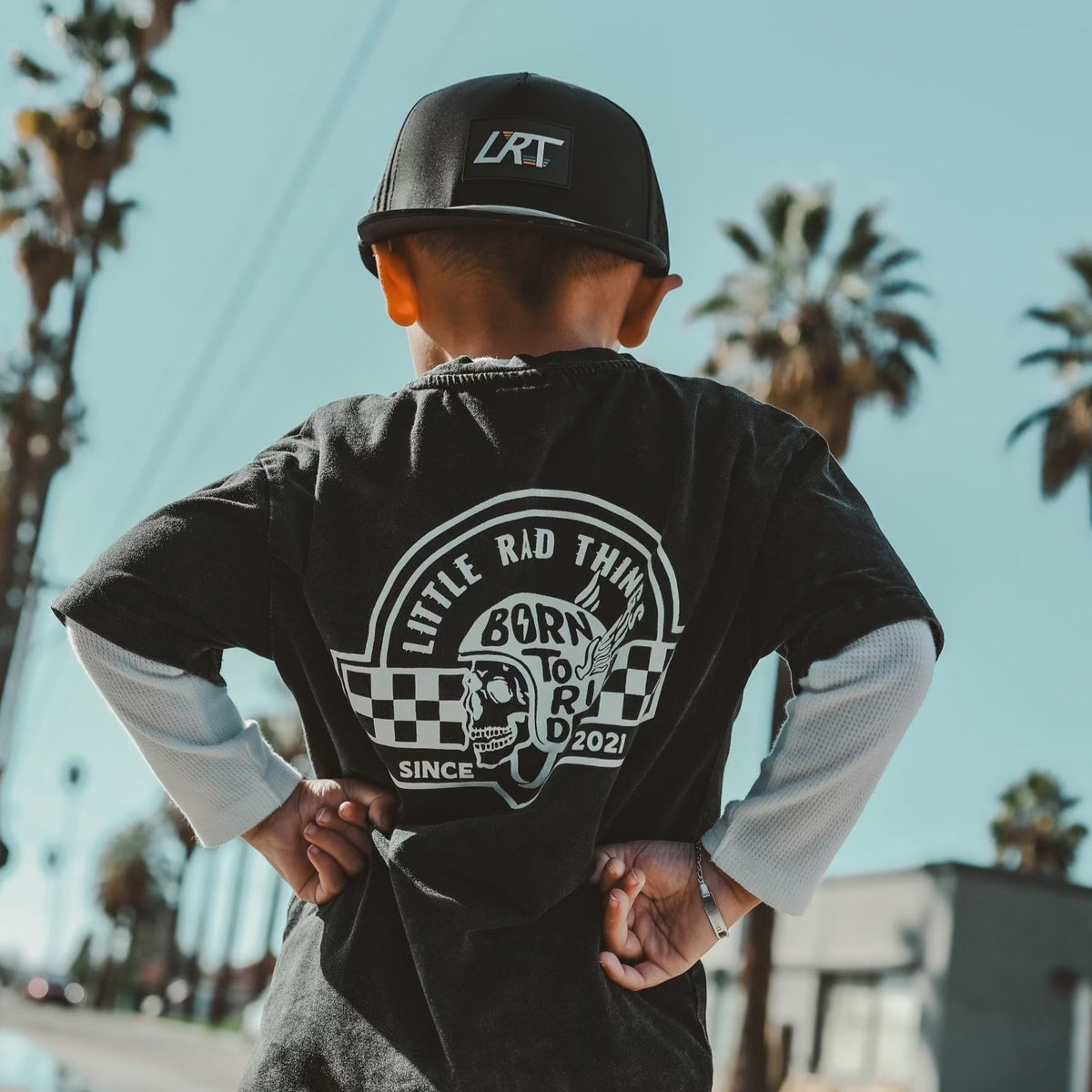 CAMISETA TIL DEATH DO WE RIDE - NEGRA