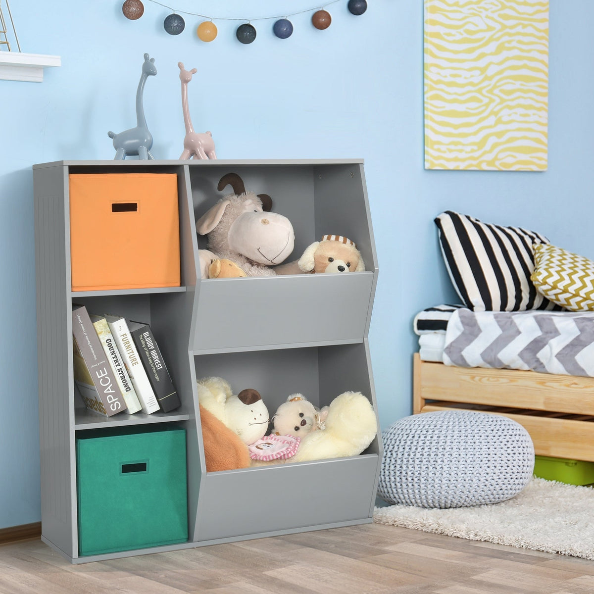 Kids Toy Storage Cabinet