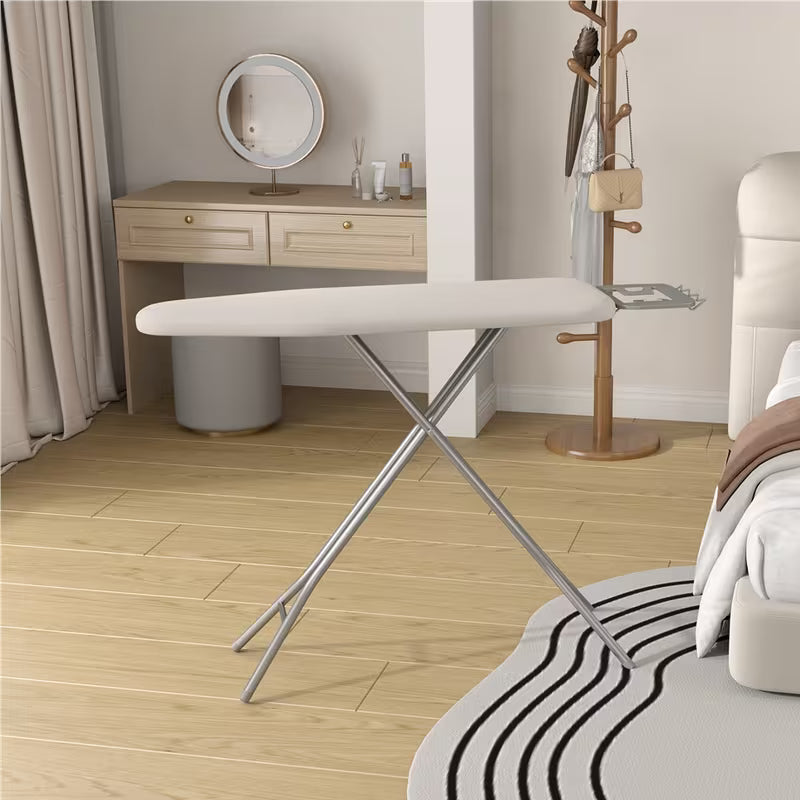 Full Size Foldable Ironing Board with 4-Leg Stand and 4-Layer Pad