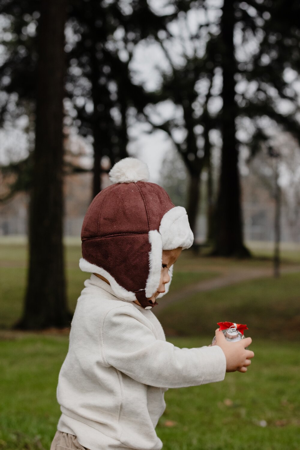 Faux Fur-Lined Kids Winter Hat | Windproof Toddler Trapper Hat