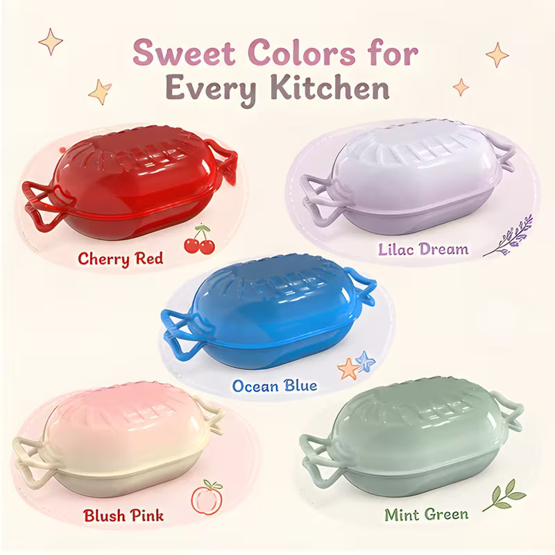 5-Quart Enameled Cast Iron Bread Oven with Dome Lid and Potholders