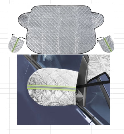 Car Black Oxford Cloth Windshield Cover