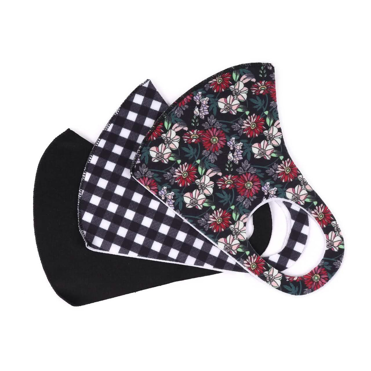 3-Pack: Washable Masks