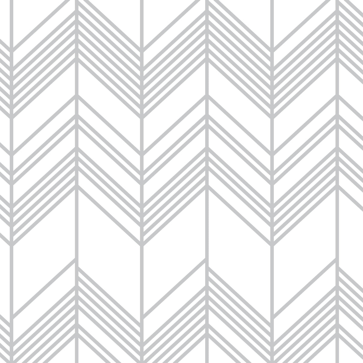 3-Piece: Alps Chevron Patterned Duvet Cover Set