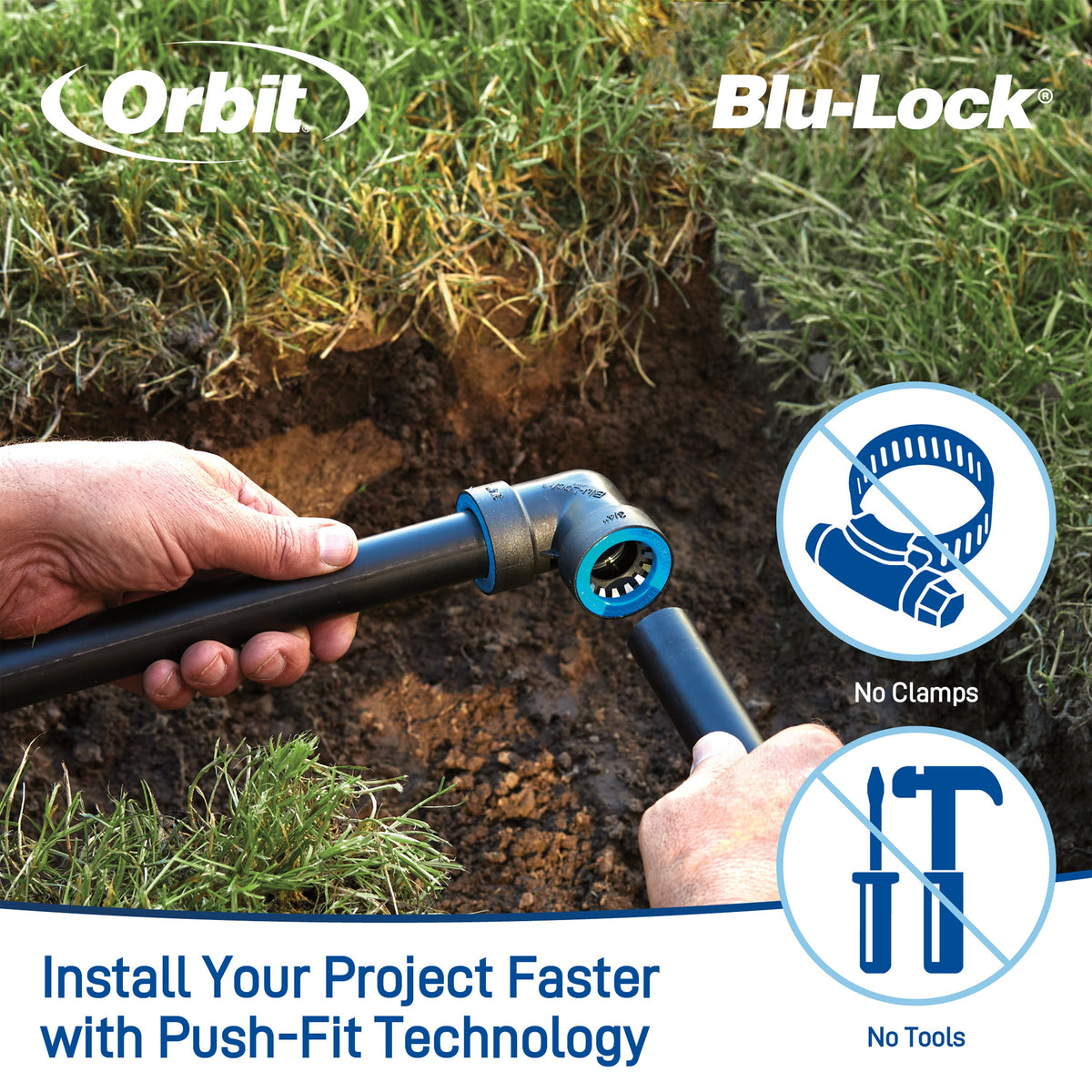 3/4" Blu-Lock x 3/4" MPT Adapter 31378