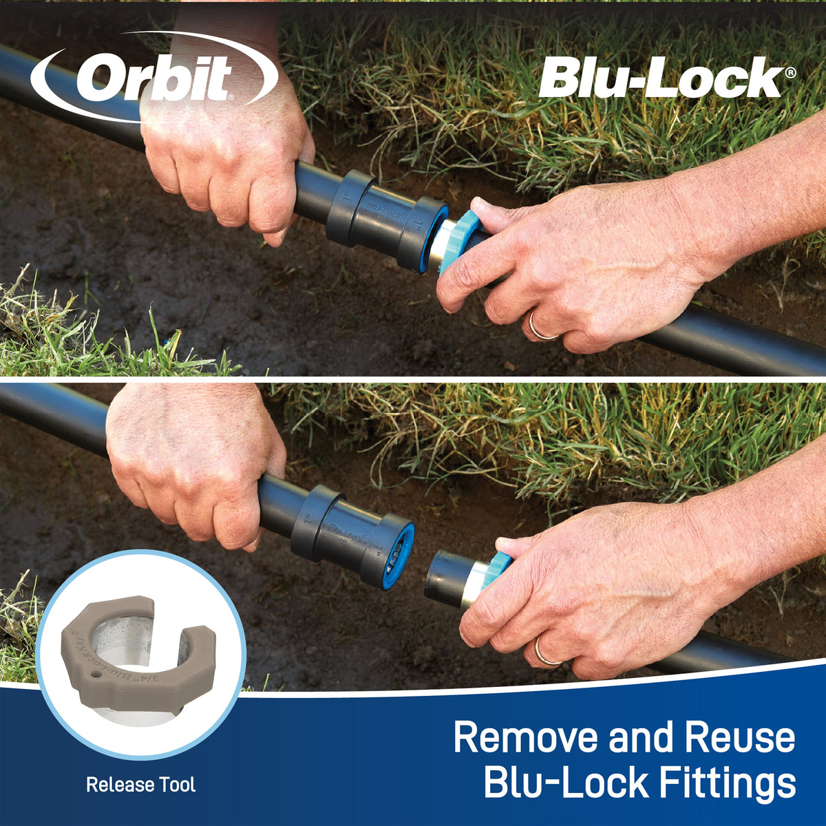 1" Blu-Lock Elbow 31673