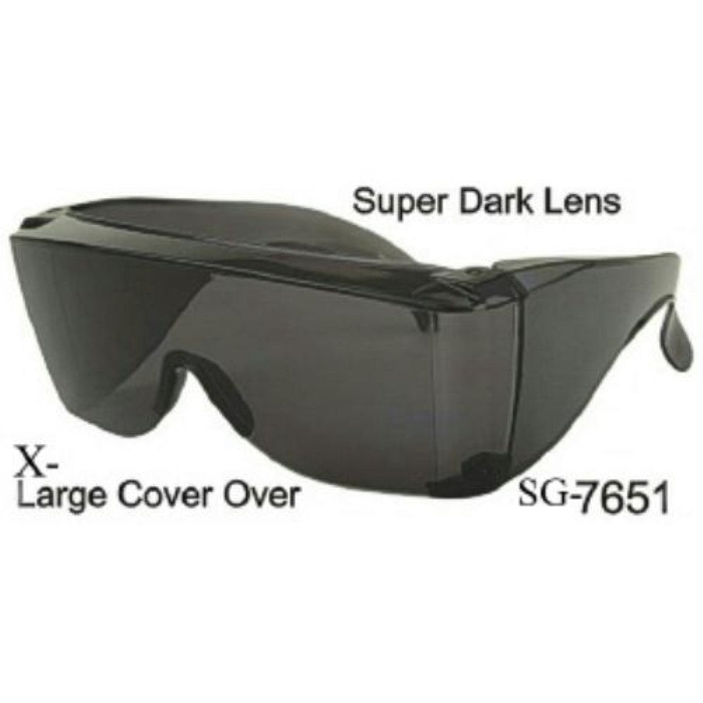 Old Man Safety Super Dark Lens Seeing Eye Blind Man Sunglasses