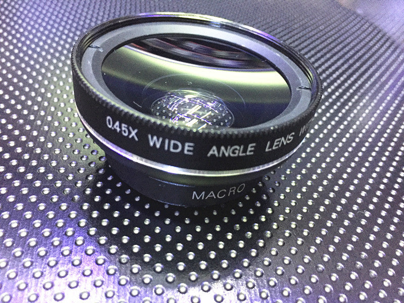 Mobile phone lens 0.45Xwide angle lens SLR camera lens mobile phone mobile phone external effects