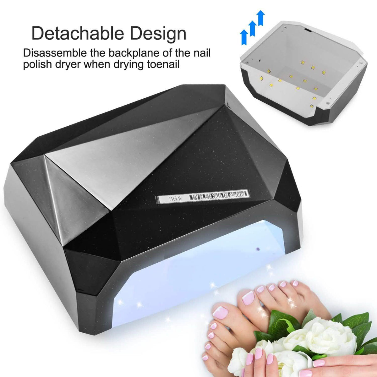 36W UV LED Lamp Nail Polish Dryer