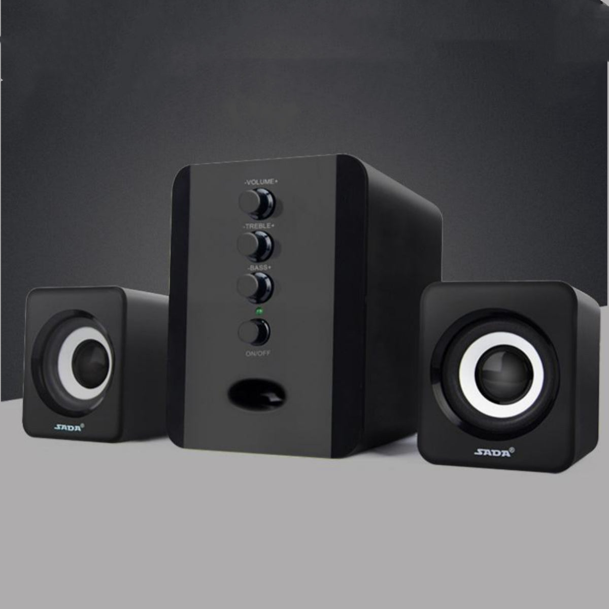Speakers Computer D-202 Combination Music-Player Subwoofer-Sound-Box Smart-Phones Stereo