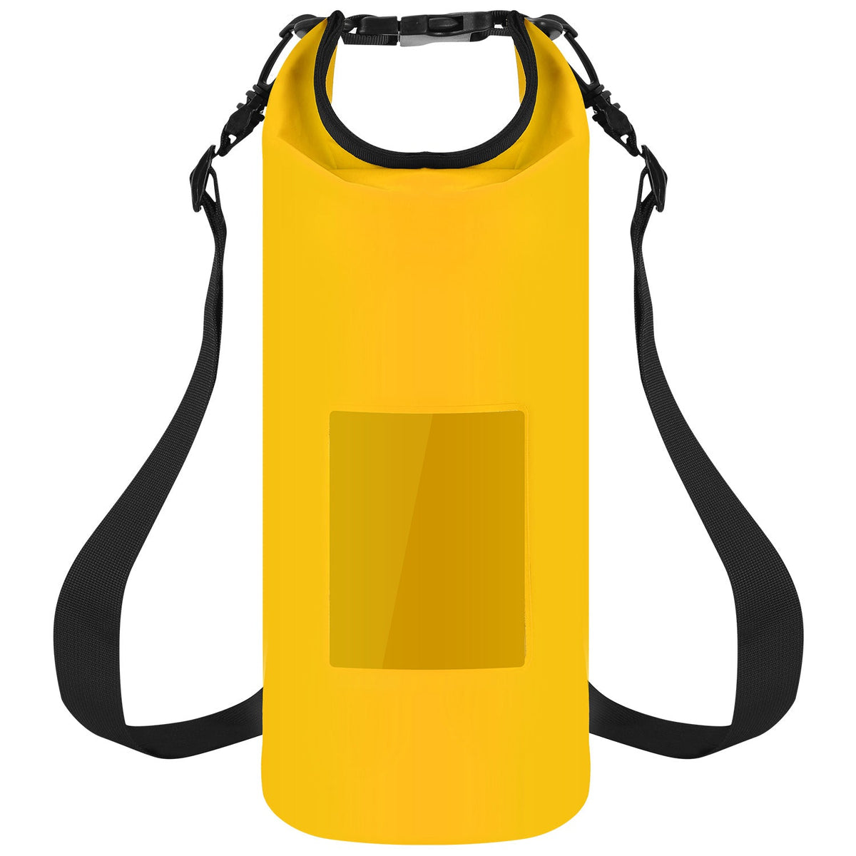 Floating Waterproof Dry Bag Floating Dry Sacks with Observable Window 10L Roll Top Lightweight Dry Storage Bag for Kayaking Rafting Boating Swimming C