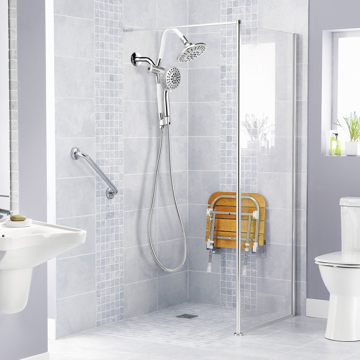 High Pressure Combo Handheld Shower Head