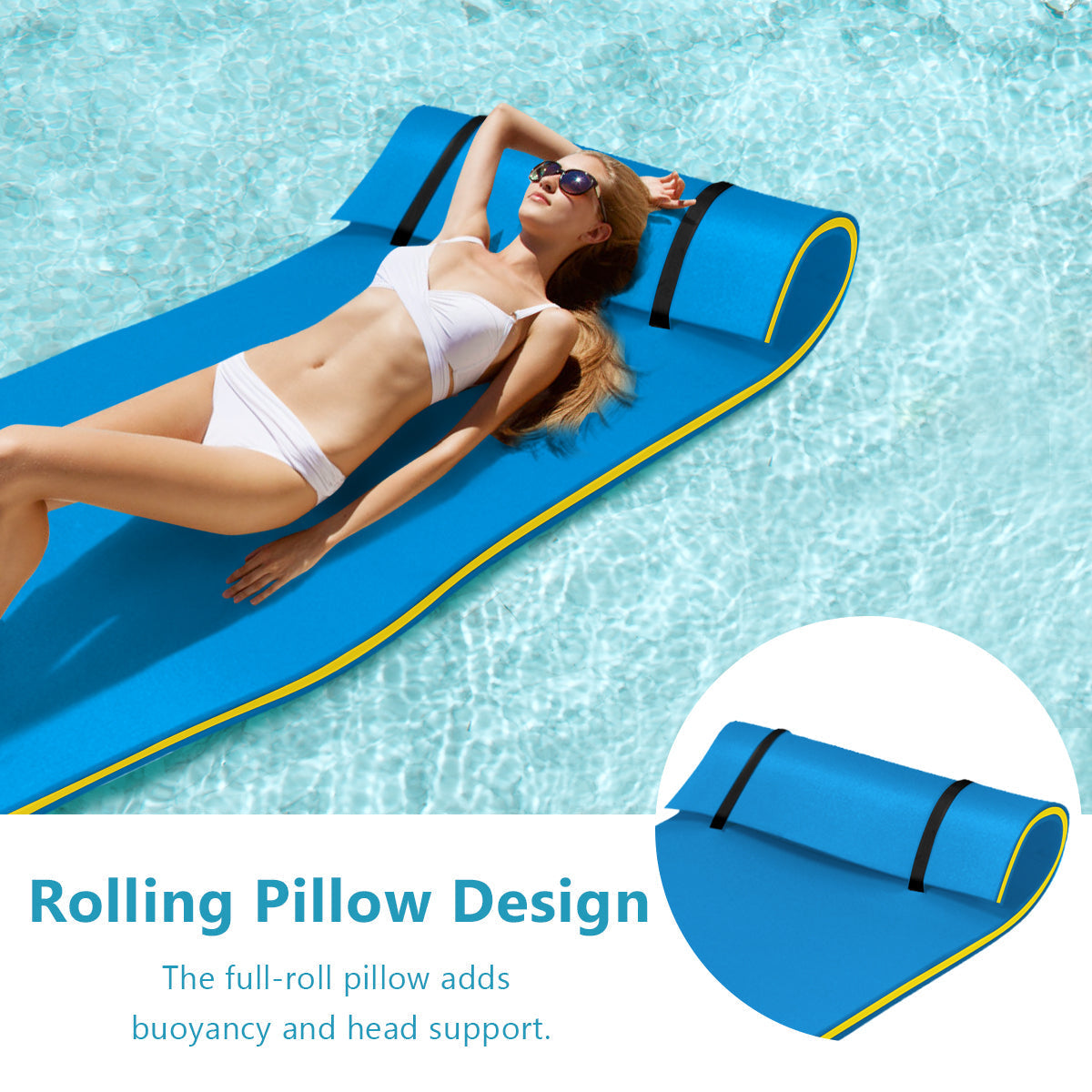 3-Layer Relaxing Tear-proof Water Mat