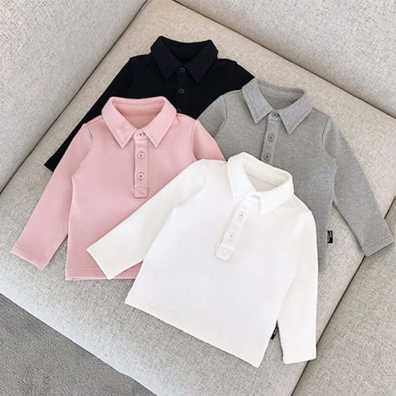 Baby Long Sleeve T-Shirt Polo Shirt
