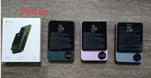 Batería externa auxiliar con cargador inalámbrico magnético Macsafe Powerbank para 14 14Pro 14ProMax 14Plus